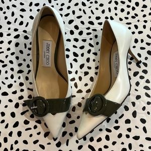 Jimmy Choo kitten heel shoes